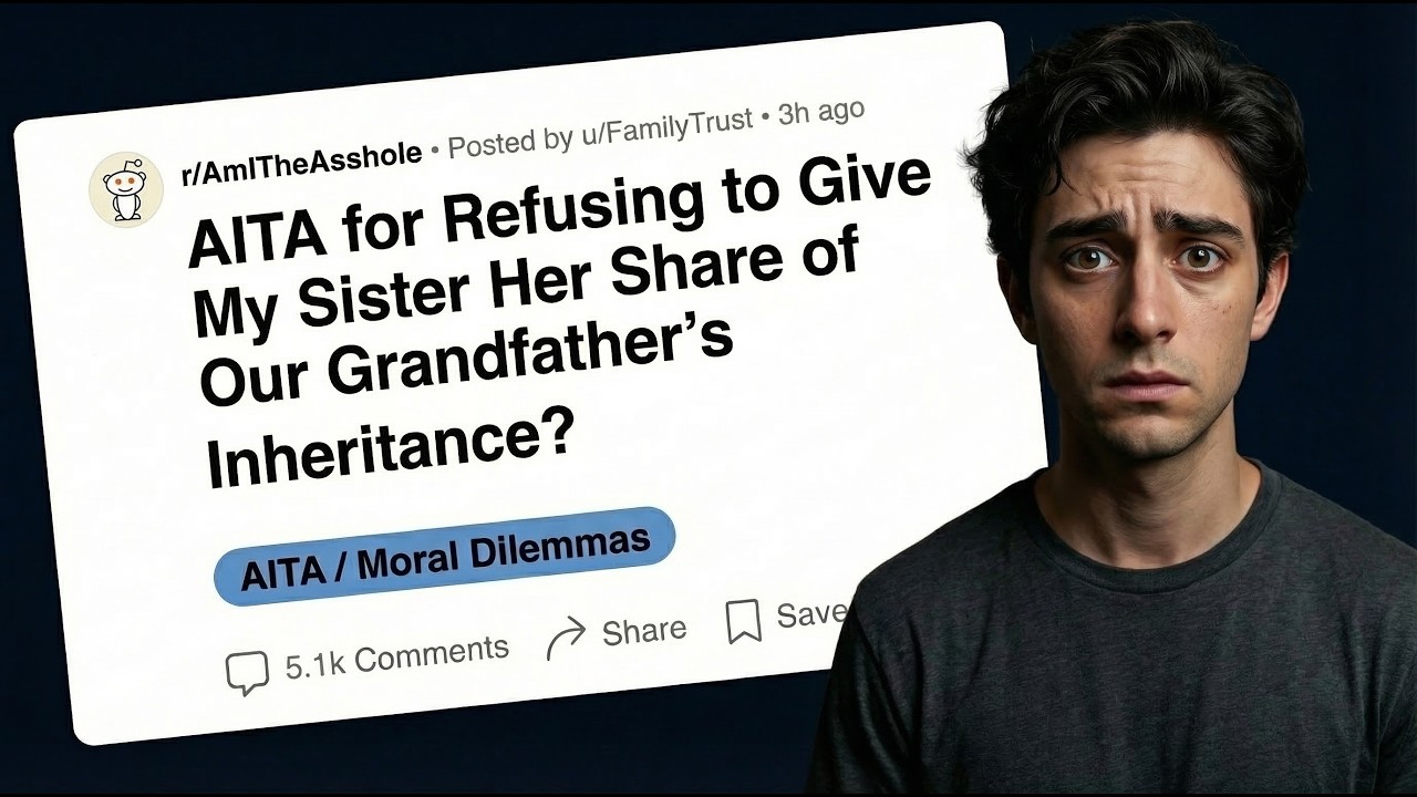 AITA for Refusing to Give My Sister Her Share of Our Grandfather's Inheritance? | Moral Dilemmas