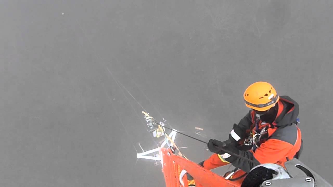 Tower rigging in Katrine ON.  Pt 1