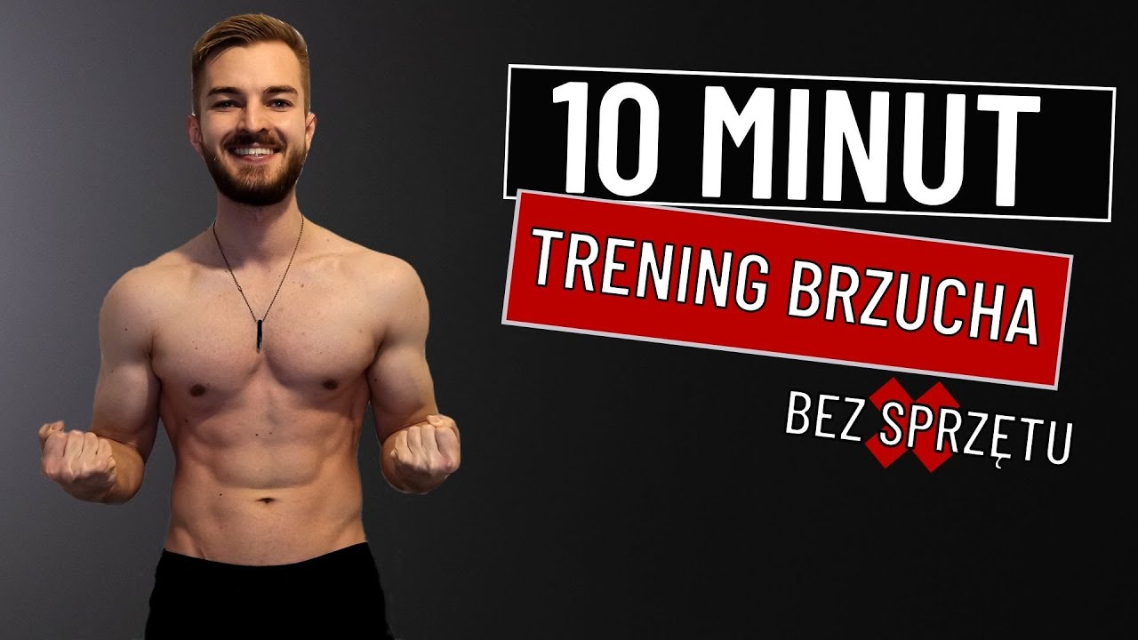 TRENING BRZUCHA W DOMU - BEZ SPRZĘTU - 10MINUT - TRENUJ ZE MNĄ
