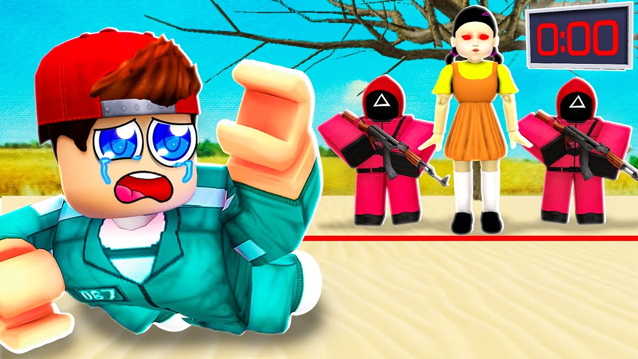24 Stunden SQUID GAMES überleben in Roblox!