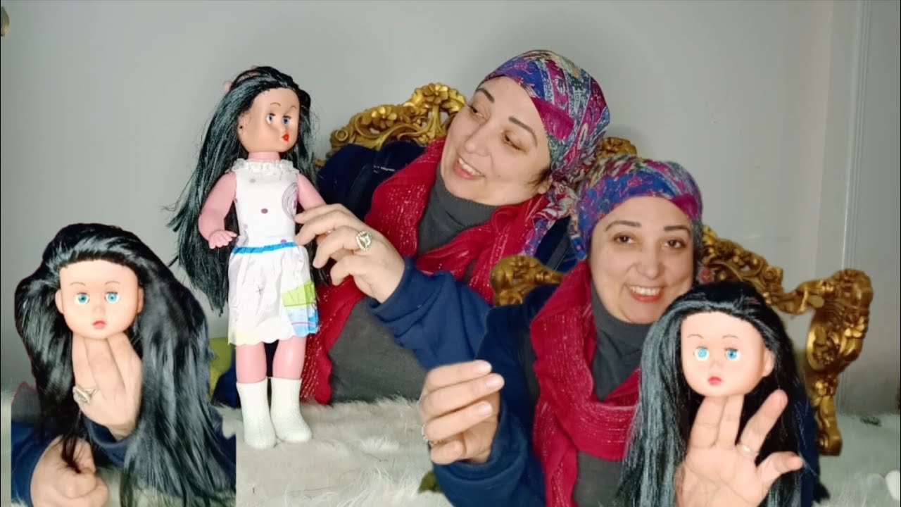 كيفية تركيب شعر عروسه/سلسله من أفكار رمضان