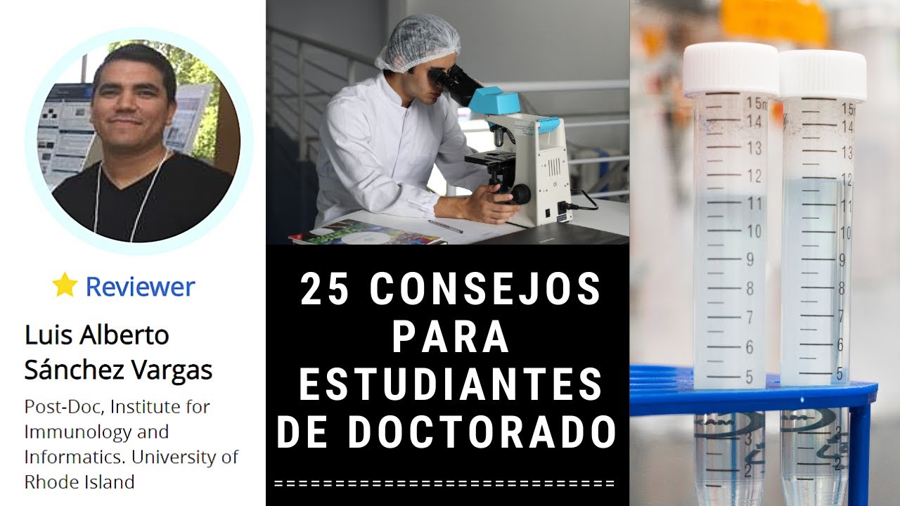 💚 25 Consejos para ESTUDIANTES DE DOCTORADO 💚. #posgrados [SUSCRIBETE 👍 + CAMPANA 🔔]