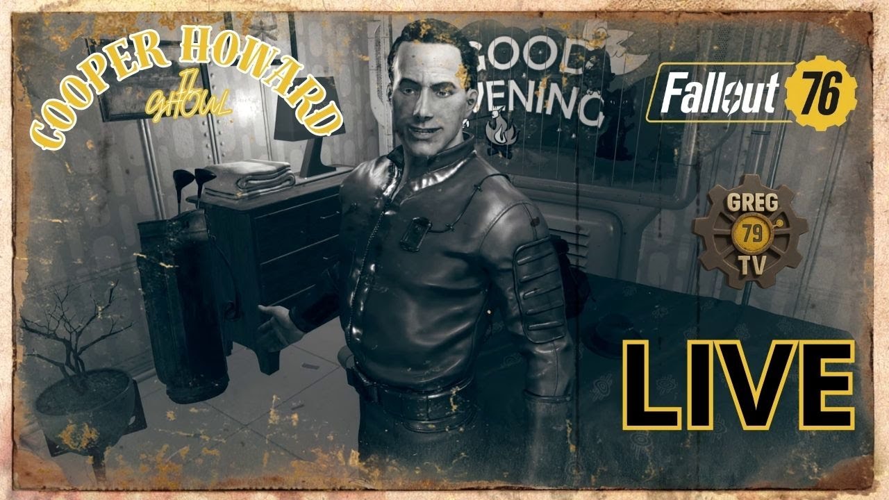 FALLOUT 76-SERIE COOPER HOWARD (IL GHOUL)-GAMEPLAY ITA