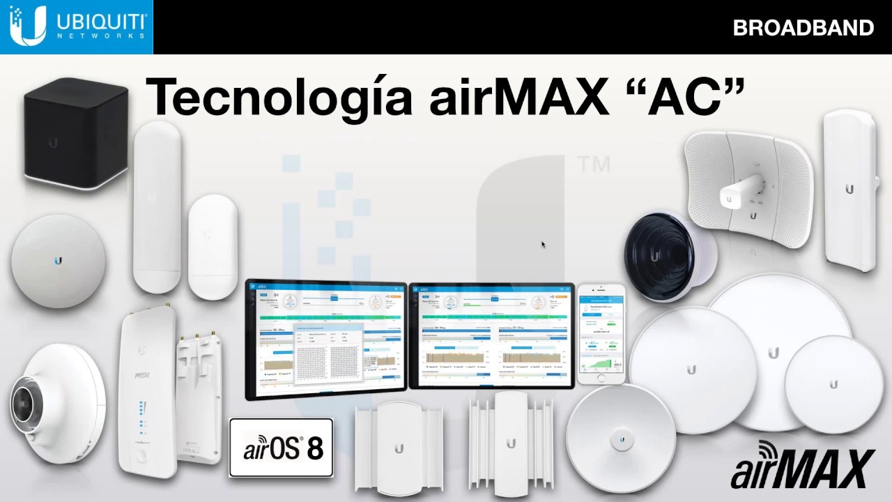 airMAX AC “Soluciones de Enlaces Inalámbricos de datos IP, PtP & PtMP