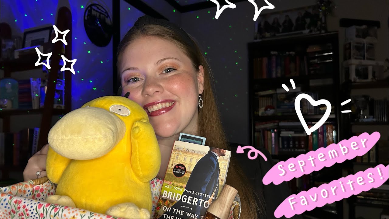 ASMR - September Favorites! (Tapping~Scratching~Books)