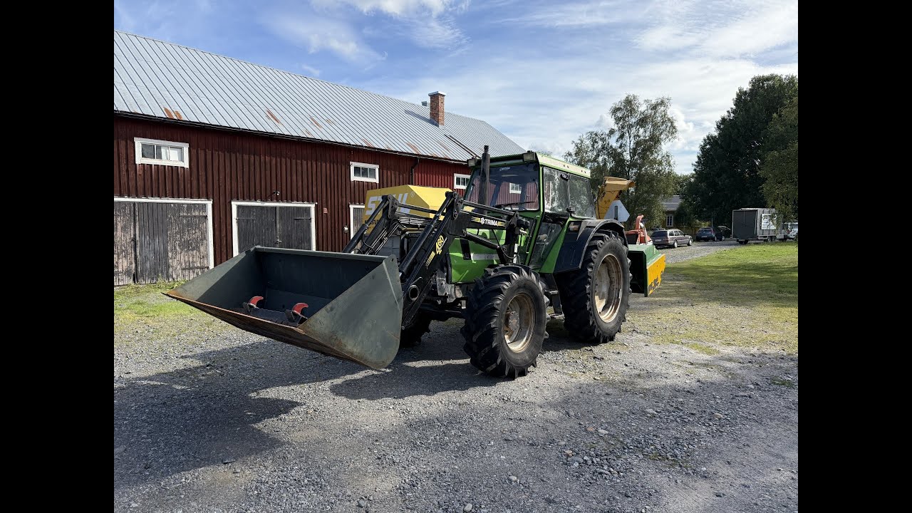 Deutz-Fahr DX 4.70 A + Redskap - Vaxxa Auktioner
