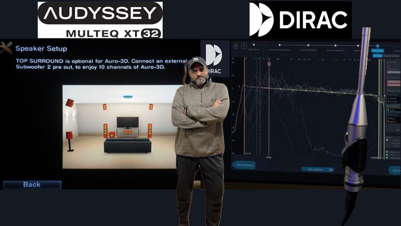 Dirac Live Bass Control I Setup + Impression with Denon X3800 #denon #marantz