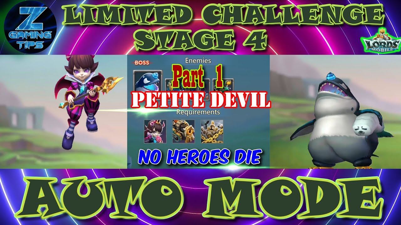 Petite Devil Limited Challenge Stage 4 | Trick vs Tricks Stage 4 (2 Best Auto Teams) - Part 1