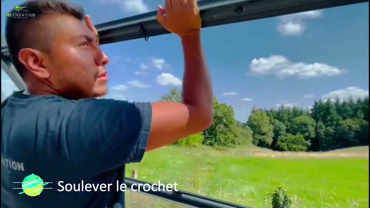 ECcreation - Utilisation abri haut modèle HERA