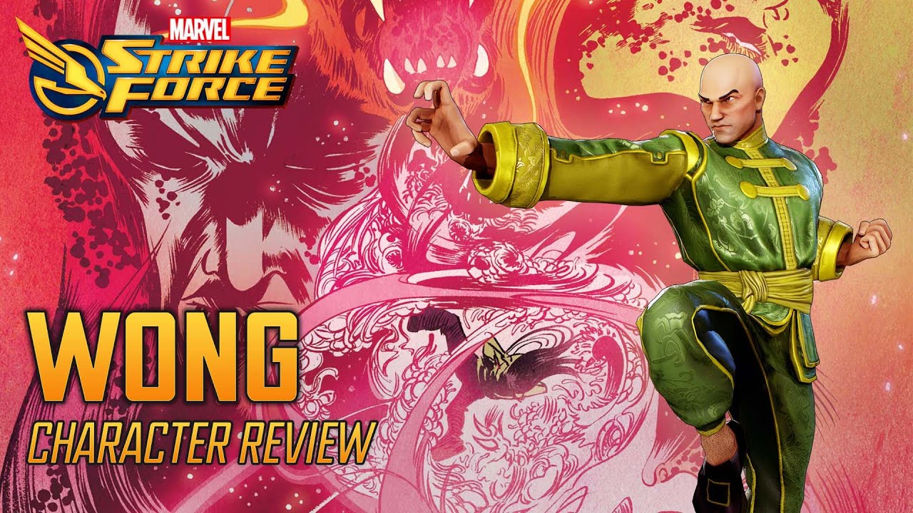 Wong | Character Review - MARVEL Strike Force