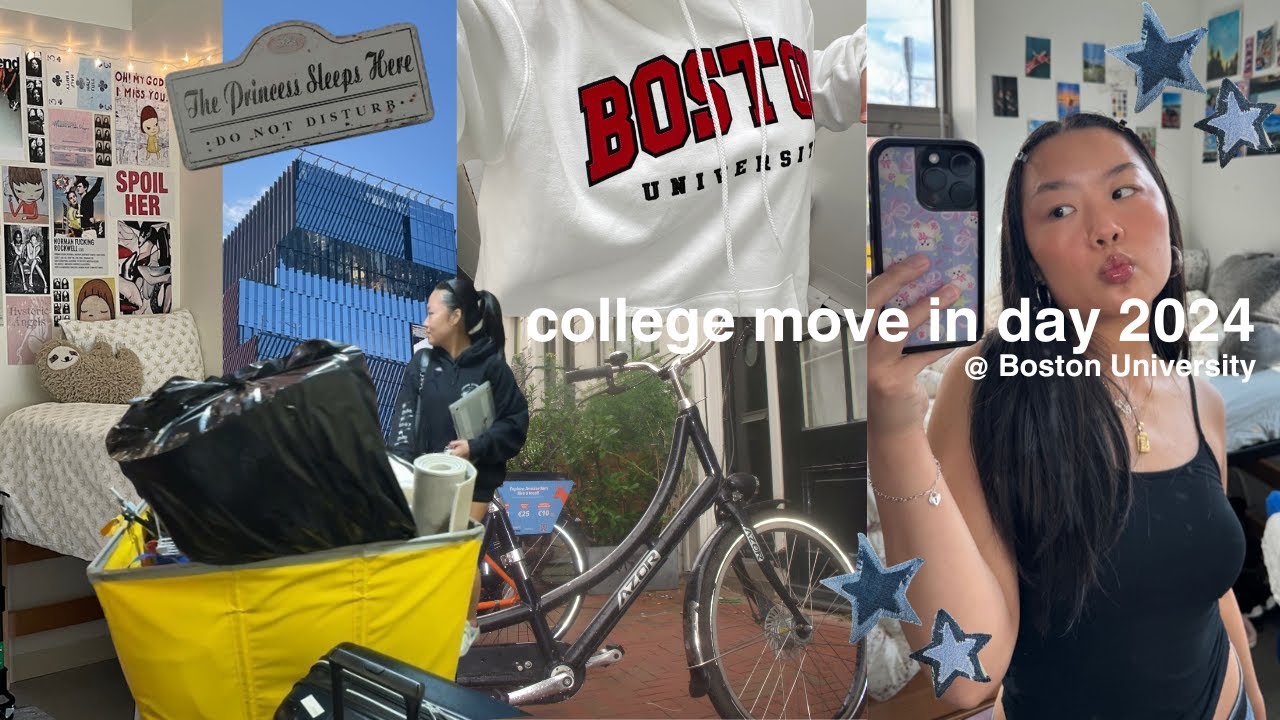 college move in day 2024 @ boston university!