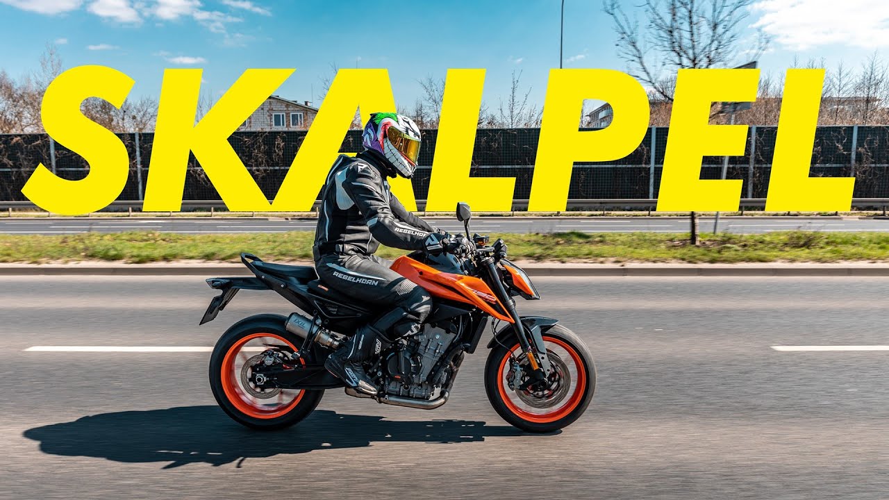 KTM 790 Duke - motocykl OSTRY jak SKALPEL?!