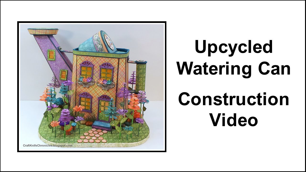 Upcycled Watering Can Construction Part 3 - Spout