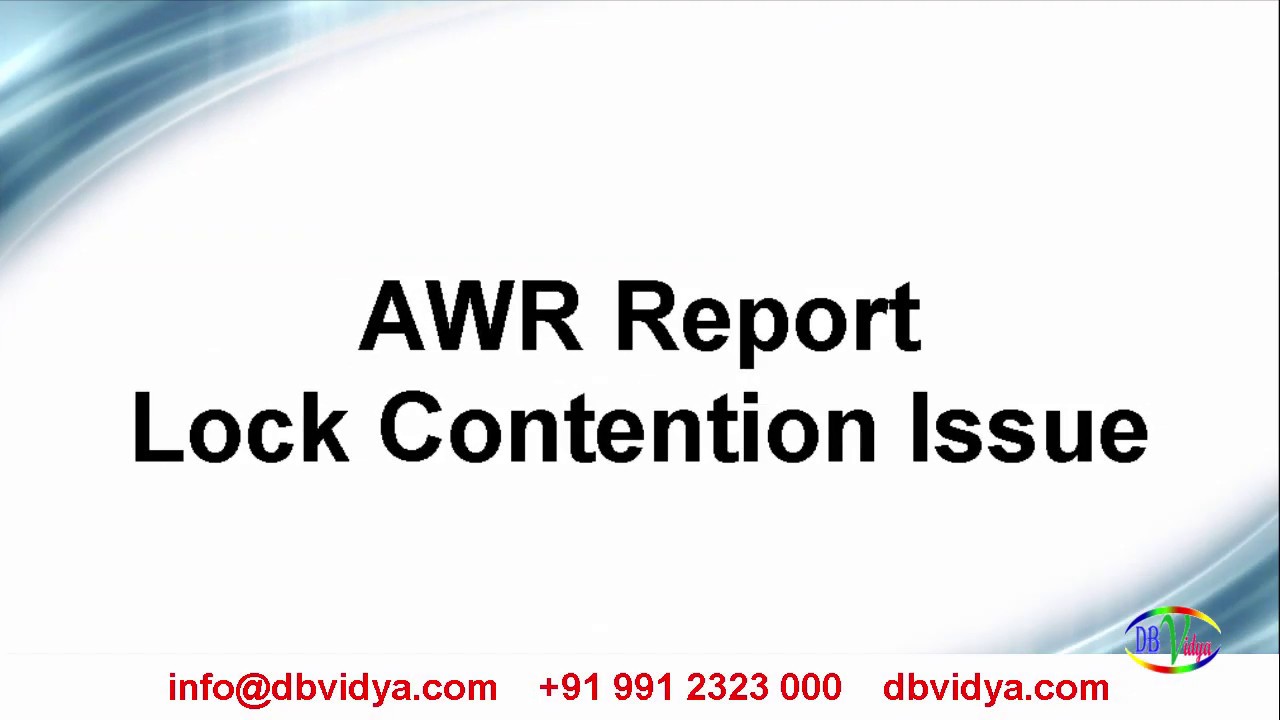 awr analysis