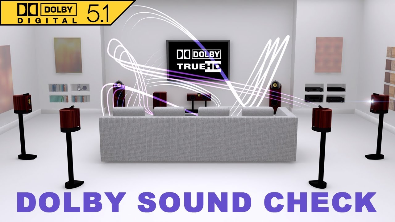 BEST DOLBY TRUEHD SOUND CHECK 7.1 for Soundbar Home Theater Subwoofer 5.1 Surround Test