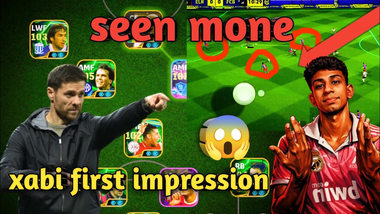 seen makkale new manager xabi😱 #efootball 