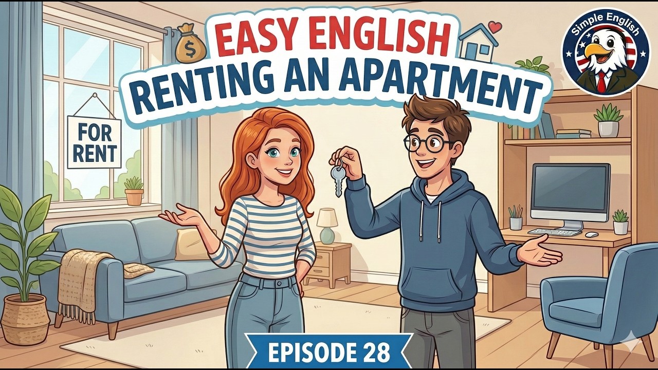Don't Get Scammed! 🛑 How to Rent Your First Apartment in the USA (Easy English Guide) - Ep  28