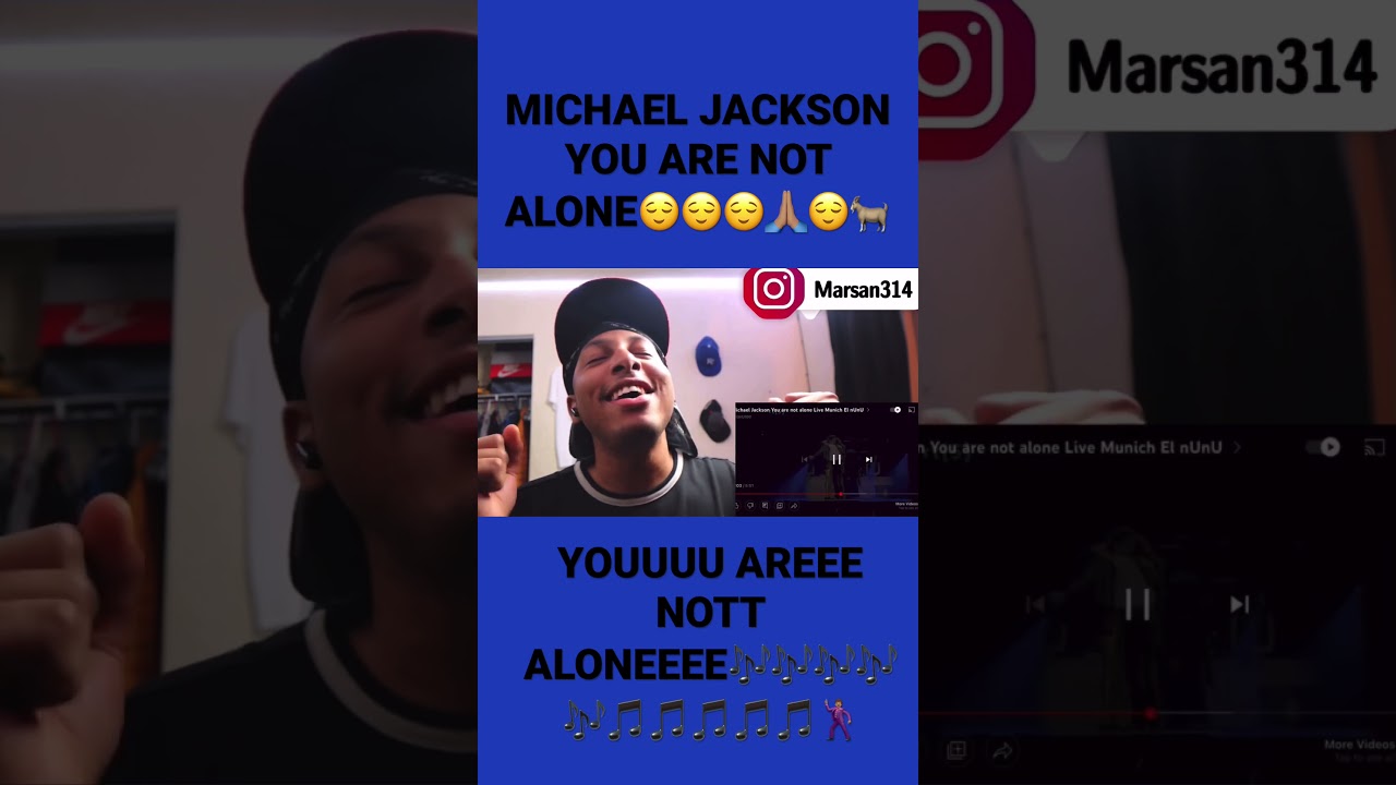 MICHAEL JACKSON YOU ARE NOT ALONE LIVE MUNICH EL NUNU  AMAZING  😌🎶 #michaeljackson #youarenotalone