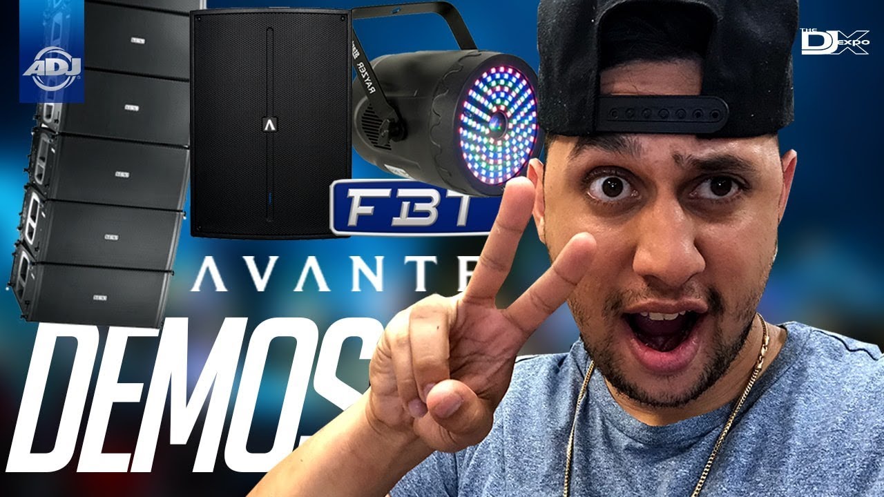 Checking out (NEW) Speakers: FBT & Avante | ADJ Rayzer (Mobile DJ Light )