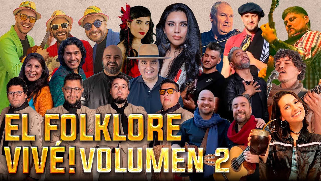 El Folklore Viv&eacute;! Volumen 2