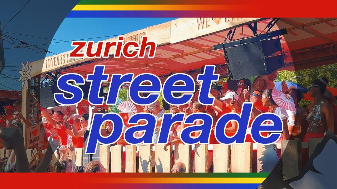 Street Parade 2024: Biggest Techno Party on Lake Zurich