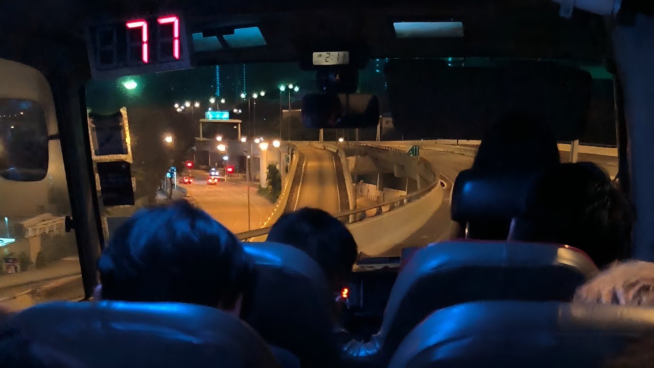 【長髮男車手】805S 通宵專線小巴（旺角道 ➠ 馬鞍山錦英苑）