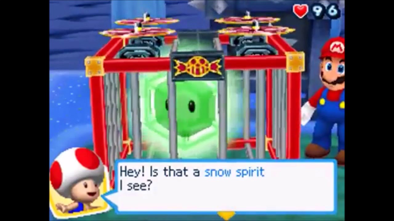 Mario Sonic At the Olympic Winter Games DS ALL BOSS DEFEATED CUTSCENES