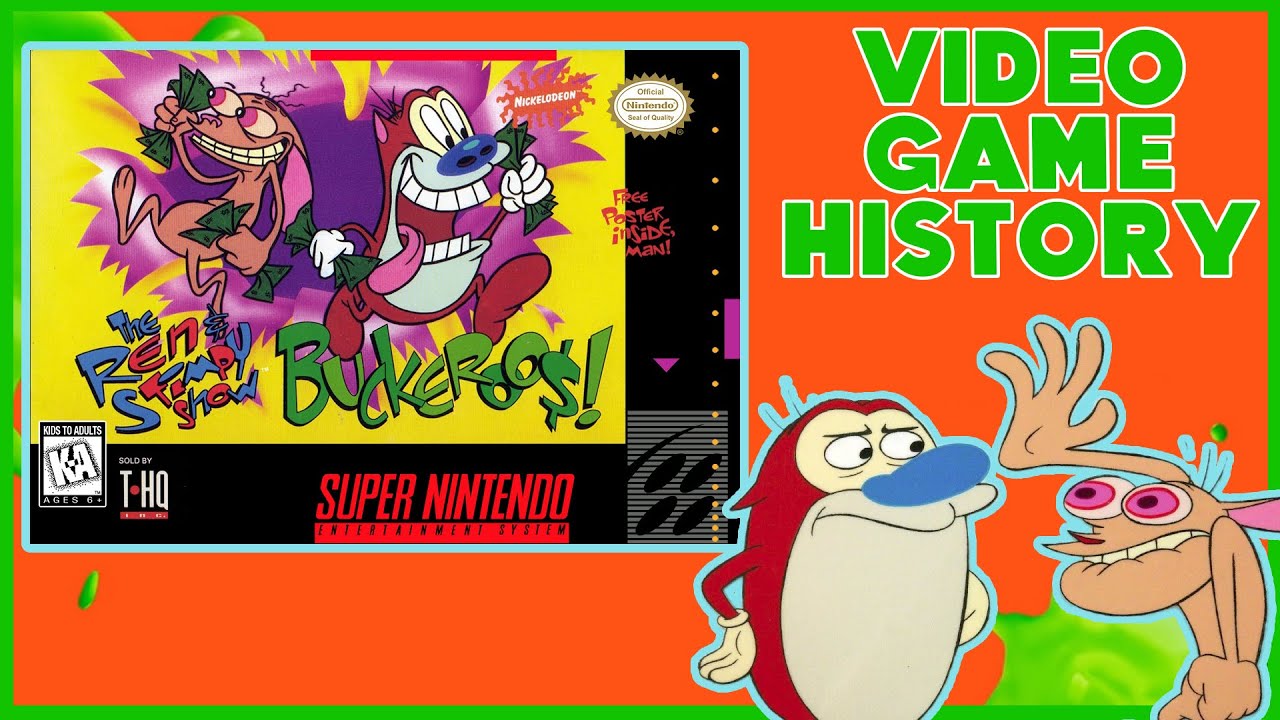 The Ren & Stimpy Show: Buckaroos REVIEW | Nickelodeon Video Game History
