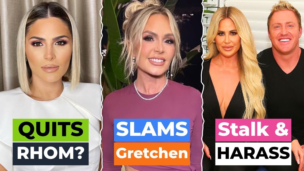 Tamra Judge SLAMS Gretchen Rossi, Kim Zolciak Accuses Ex Kroy of STALKING & HARASSMENT, Stephanie