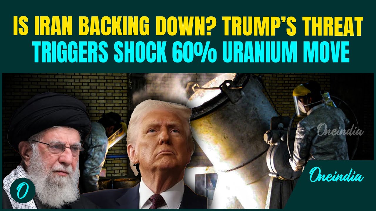 US Iran War: Iran READY To GIVE Up Nukes, Dilute 60% Uranium? Trump THREATENS Iran to BACK DOWN?
