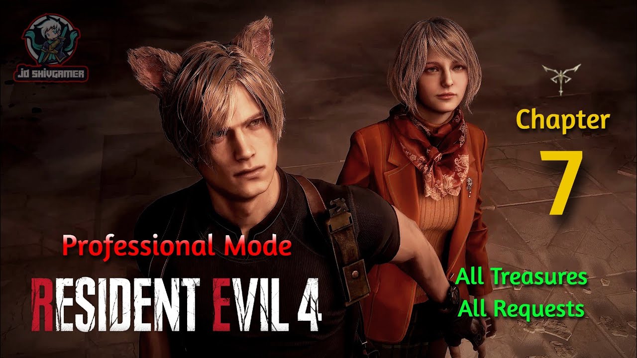 Resident Evil 4 Remake | Professional | Chapter 7 : Castle Walkthrough & Garrador Boss Fight | 60FPS
