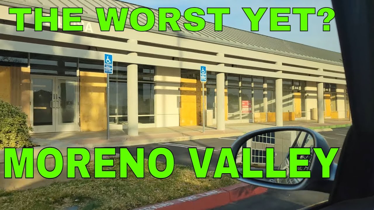 Moreno Valley CA - Seedy Underbelly - homeless - Filth - trash