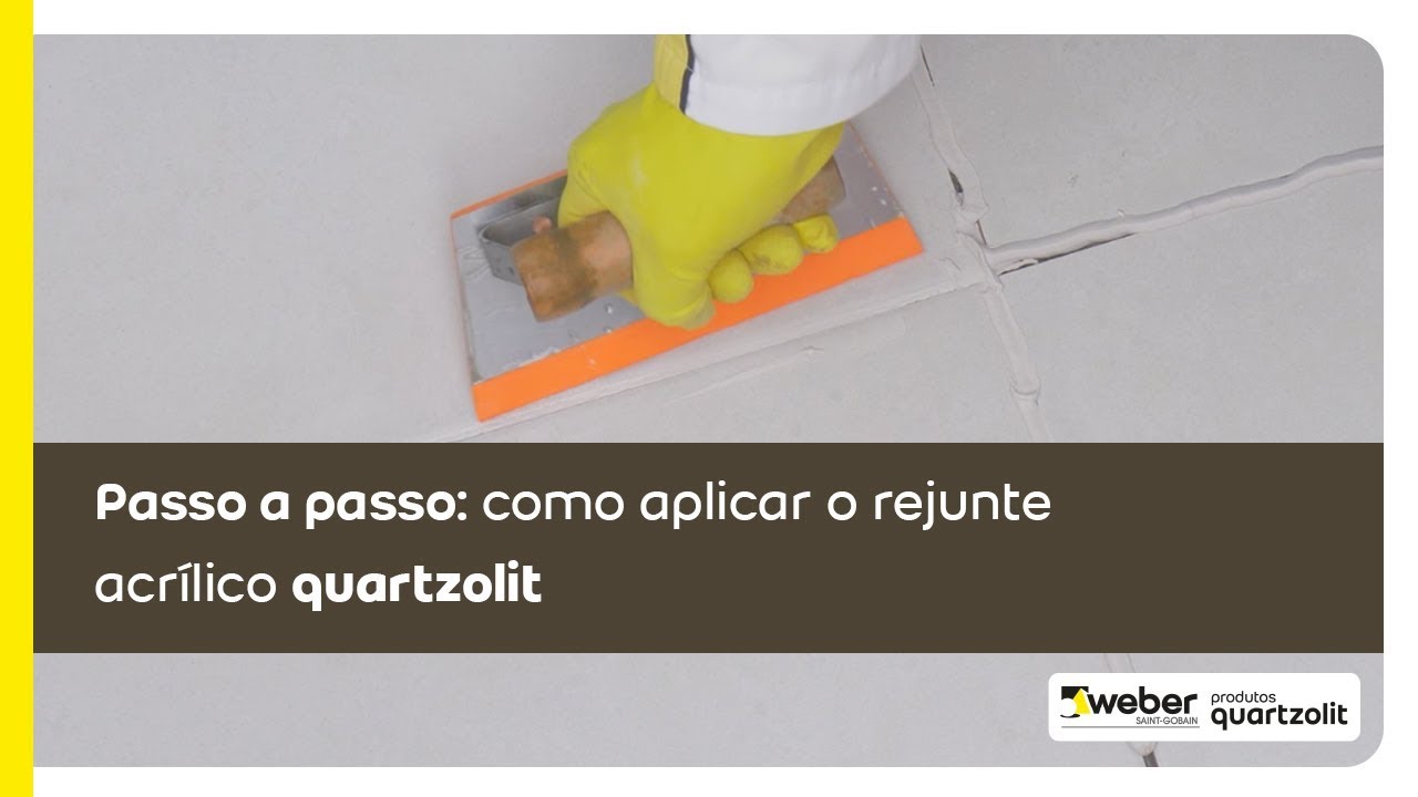 Passo a Passo | Como aplicar rejunte acrílico quartzolit