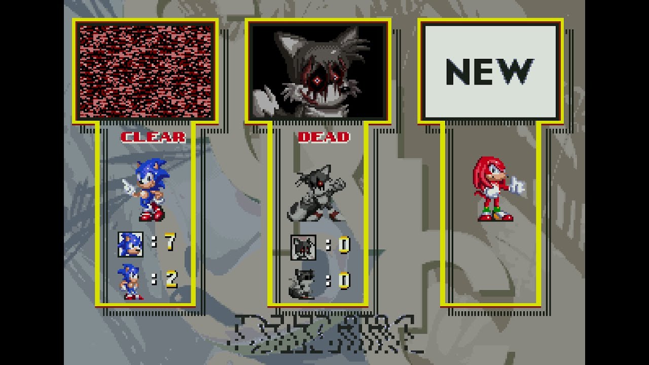 Sonic.Exe: Rewritten | Tails Demo | All Secrets + Unfinished Stuff + Unfinished Knuckles Level