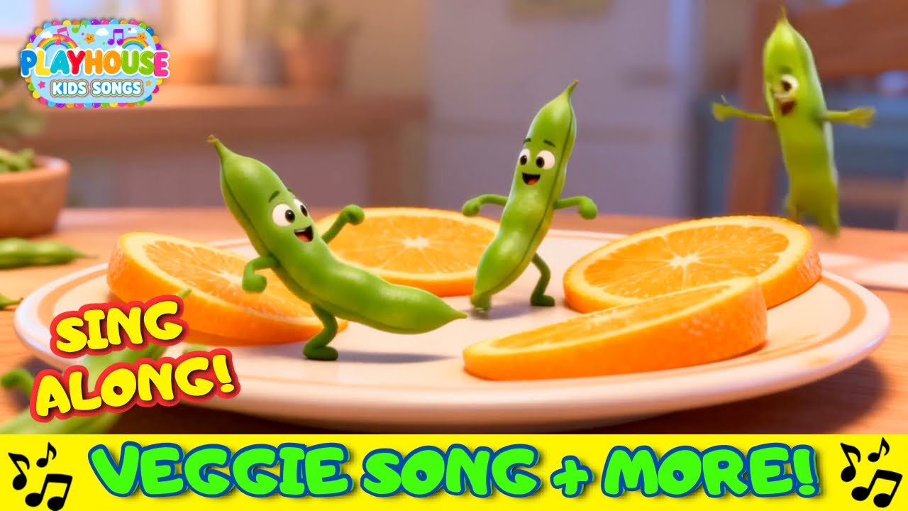 The Peas And Carrots Song + More  | Happy Kids Songs & Nursery Rhymes For Children Ages 1-6