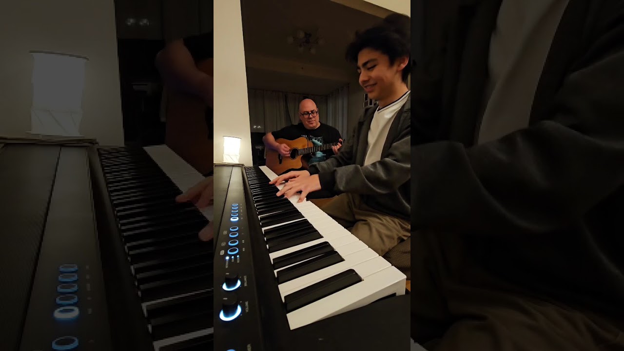What’s Up – 4 Non Blondes | Acoustic Piano & Guitar Cover | Home Unplugged