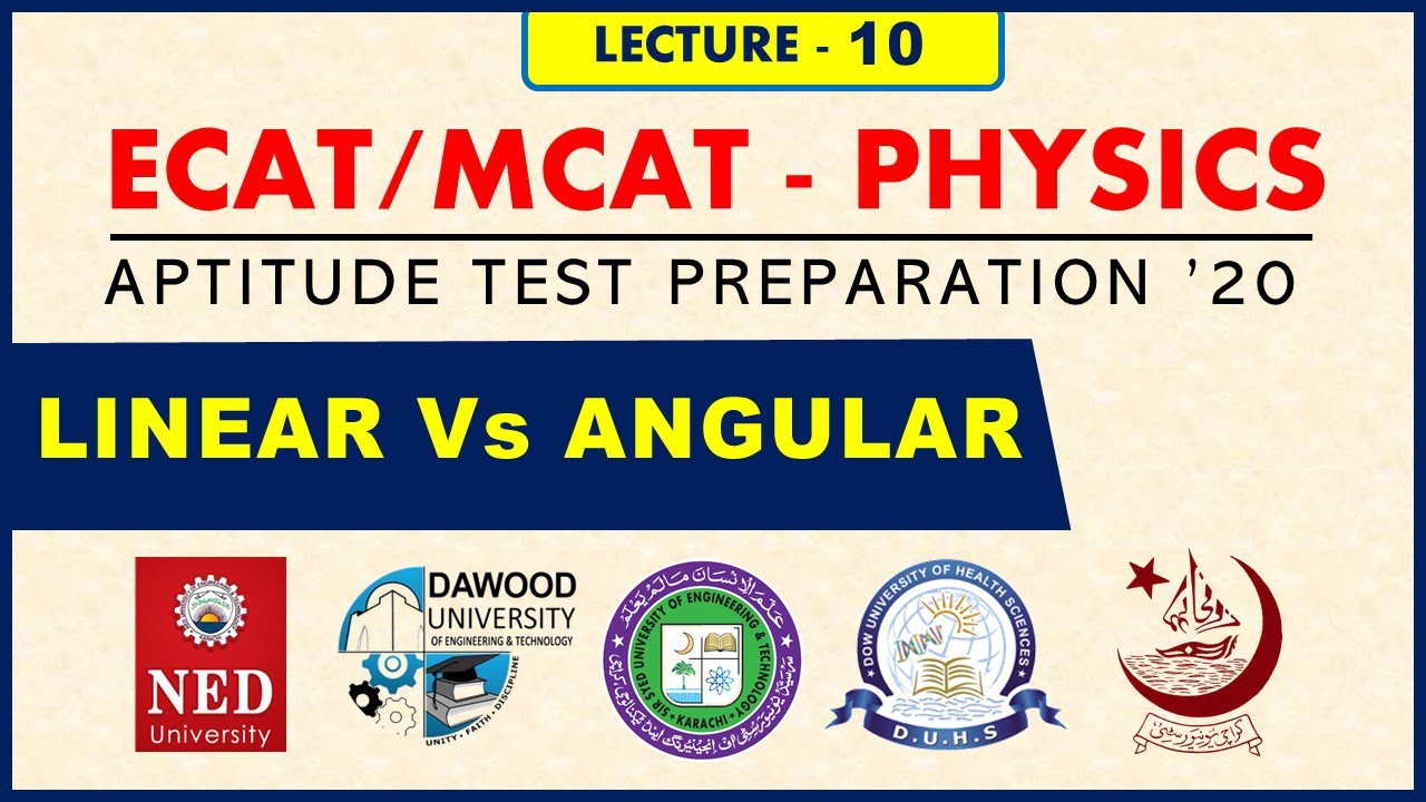 ECAT/MCAT Aptitude Test Preparation || Equilibrium || Lec- 10  (Urdu/Hindi)