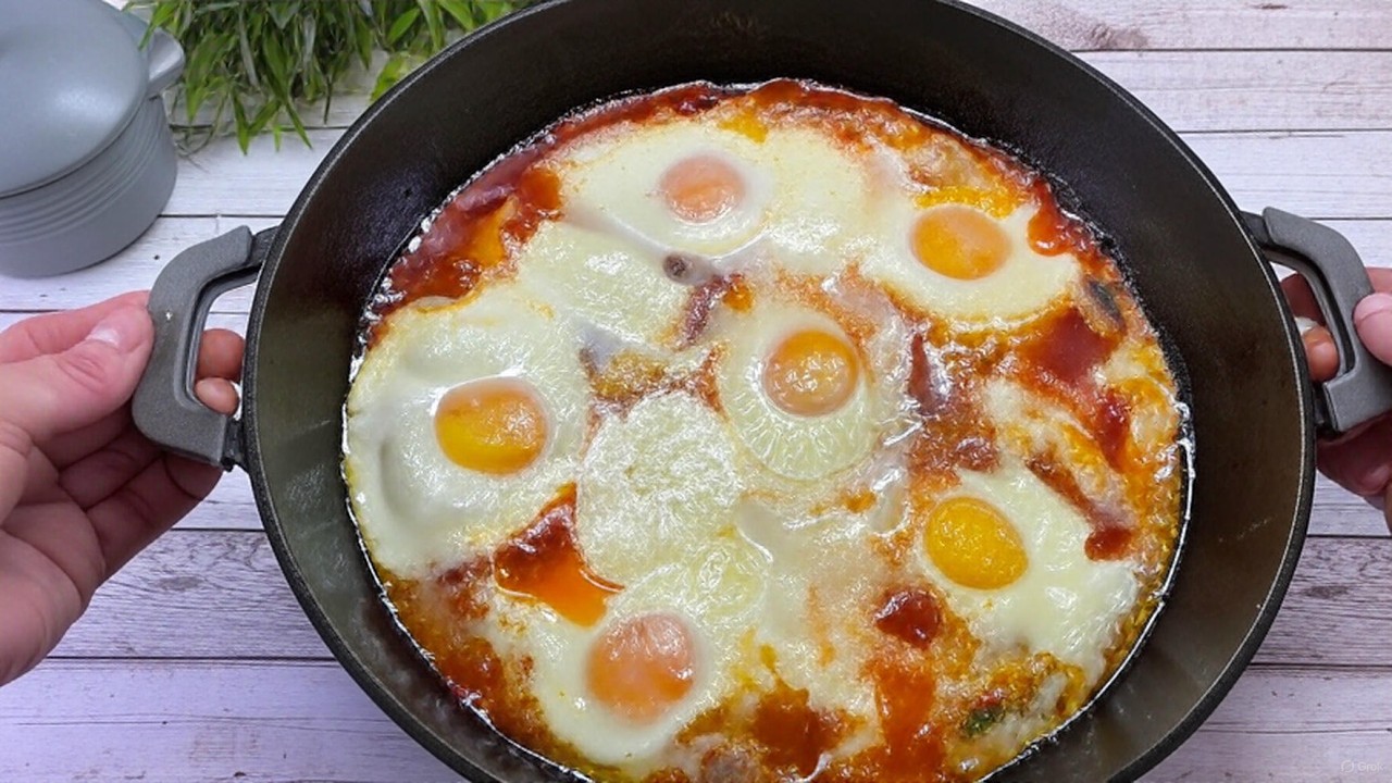 🍳 Не просто жарьте яйца❗ Приготовьте это, и всем понравится 😍