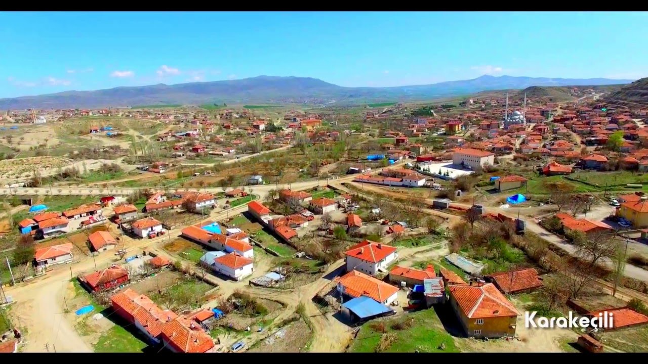 KARAKEÇİLİ İLÇESİ HAVADAN DRONE İLE GÖRÜNÜMÜ