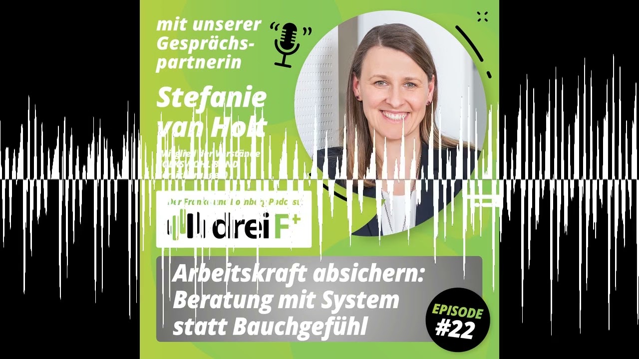 #22 - Arbeitskraft absichern: Beratung mit System statt Bauchgefühl - mit Stefanie van Holt, Mitg...