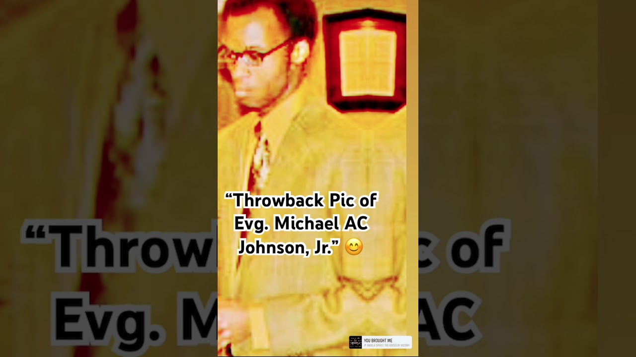 Young Evangelist Michael AC Johnson-Jr. #idonotownrightstomusic #throwbackvideo #gospelmusic