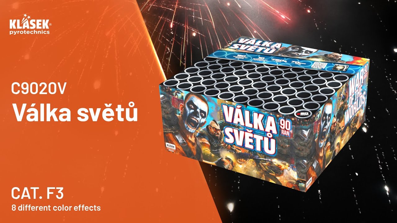 C9020V Válka světů | Klasek pyrotechnics