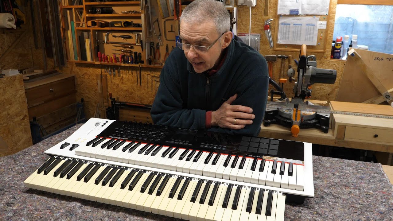 Replacing sun damaged yellowed keys on a Nektar Panorama P6 keyboard