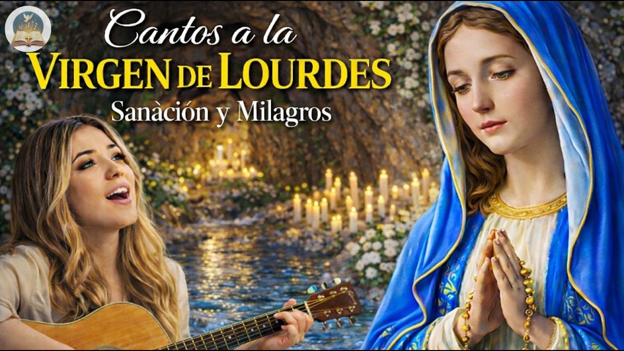 Cantos a la Virgen de Lourdes 🙏 Música Católica de Sanación, Fe y Milagros | Cantos Marianos