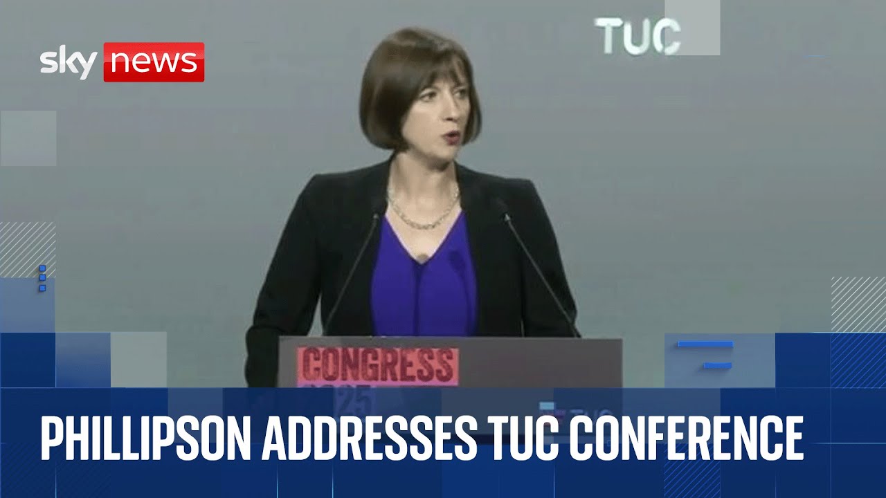 Bridget Phillipson gives speech at TUC conference