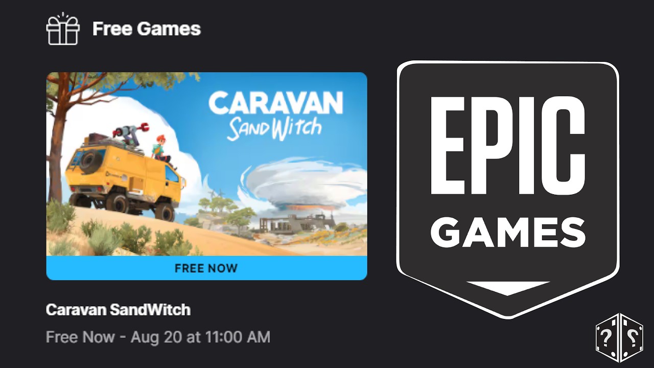 Caravan Sandwitch is This Weeks Free Game