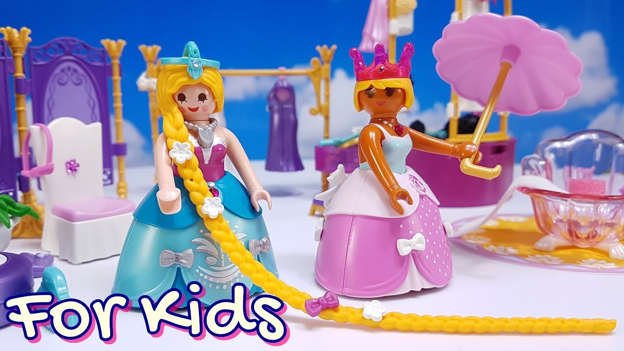 Playmobil Princess Dressing Room with Salon - Toy Film