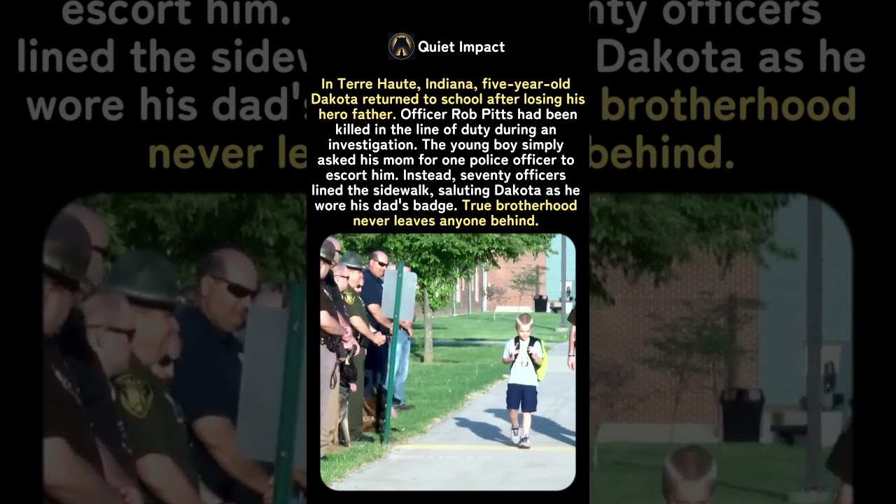 He Asked for One Officer &mdash; 70 Showed Up 👮&zwj;♂️💙