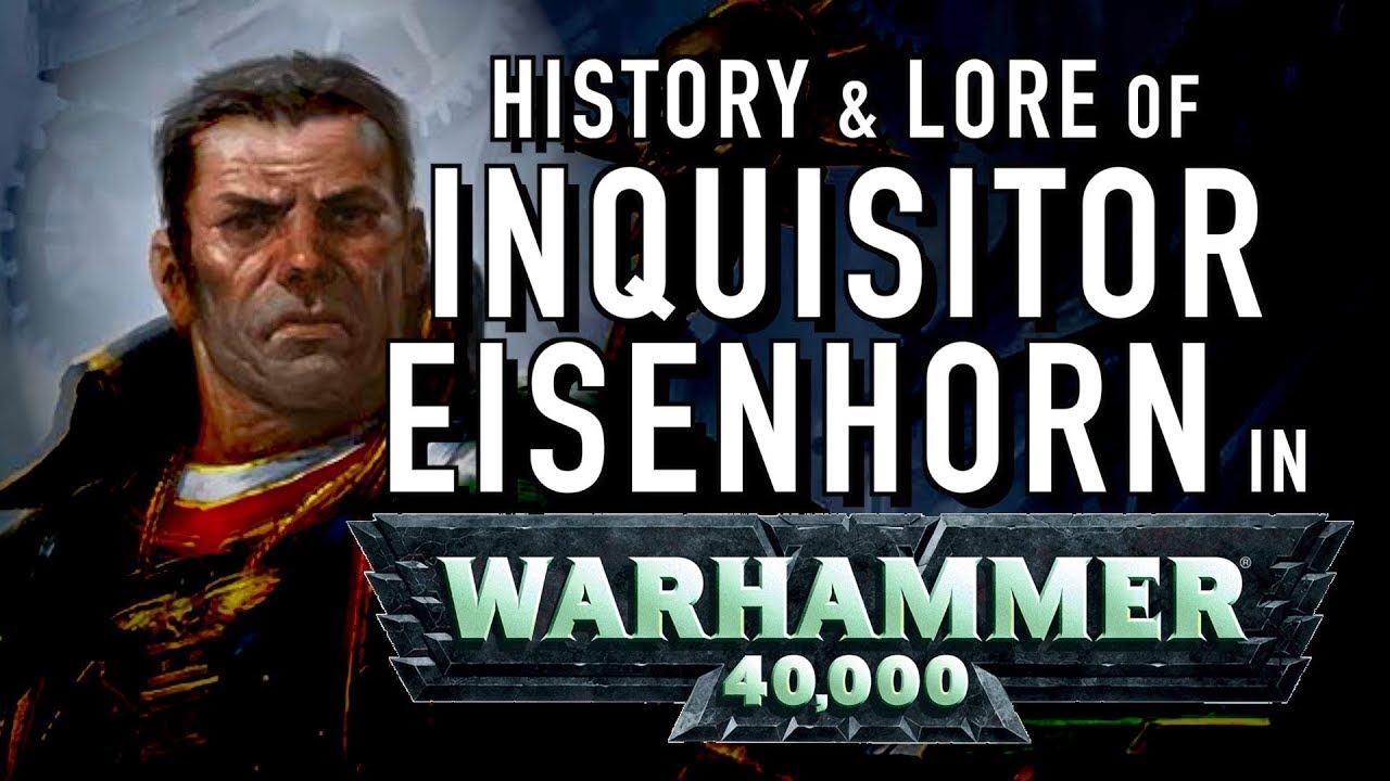 40 фактов и сведений об инквизиторе Грегоре Эйзенхорне из Warhammer 40K