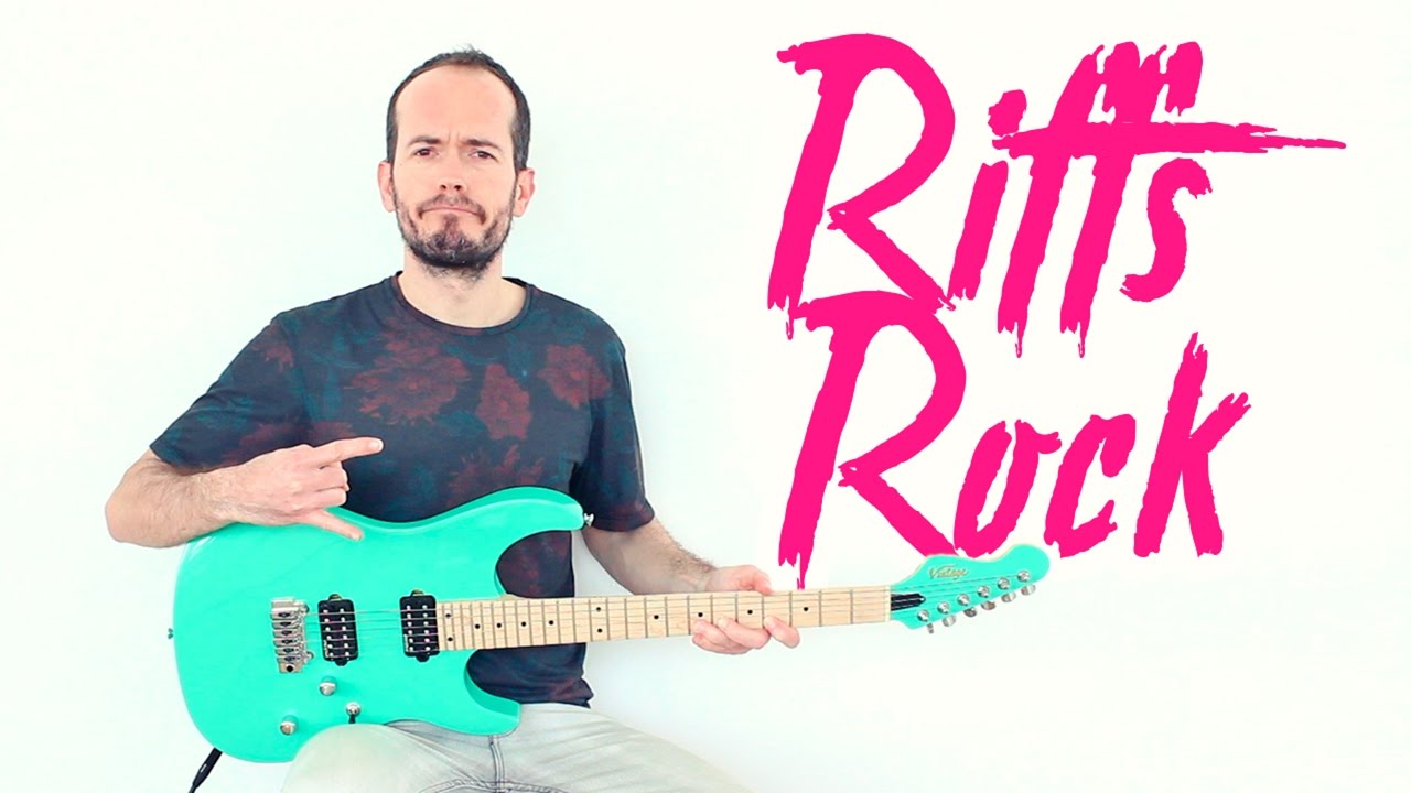 Cómo Tocar Riffs de Guitarra Eléctrica Hard Rock 80's